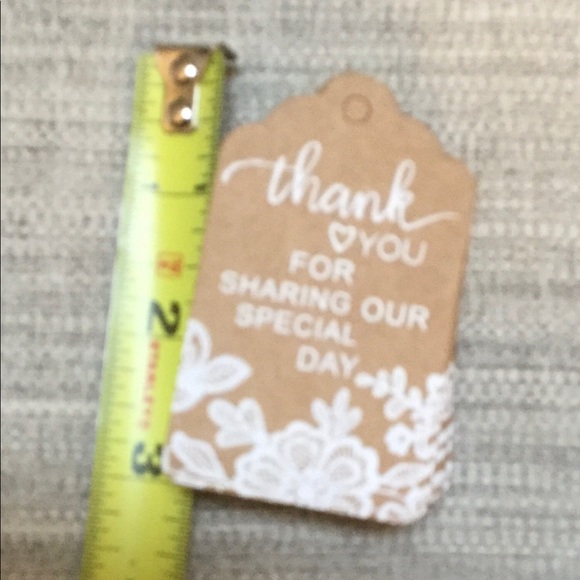 Party Supplies Modern Farmhouse Thank You Tags Labels Special Day